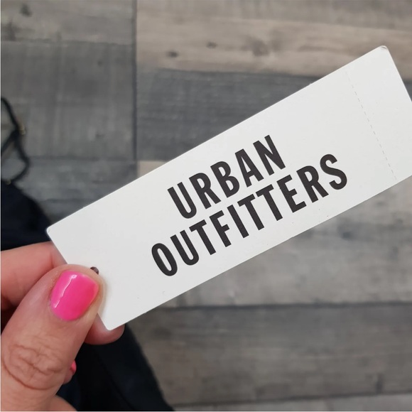 Urban Outfitters Karissa Corset Basque Top Small 8 10 Black Silky Bustier BN - Picture 4 of 10